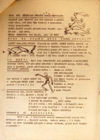 Dobříš, Okrední národní výbor, Loutkářské zprávy č. 1, 1951