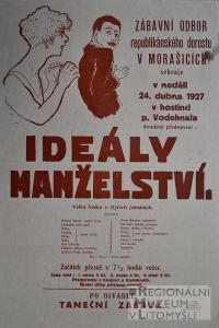 Morašice, Republikánský dorost, Ideály manželství - plakát, 1927
