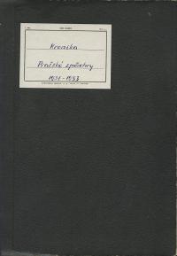 Praha, Pražská zpěvohra, opis Kroniky spoboru, 1931 - 1953
