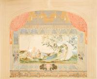 Litomyšl, Regionální muzeum, návrh opony, 1904