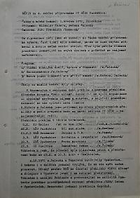 Pardubice, Svaz českých divadelních ochotníků Pardubice, Okresní výbor, Zápisy z jednání, 1971 - 1989