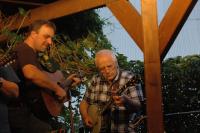 Týn nad Vltavou, bluegrassová skupina Semtam, koncert, CP Šrámkův Písek 2020