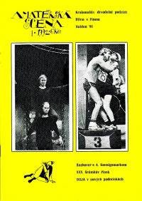Amatérská scéna, titulní strana, 1992/1
