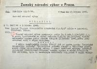 Lukavice, Tyl,  zákaz založení spolku, 1946