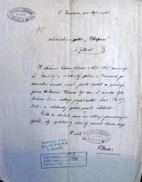 Kamenice, Čtenářský a ochotnický spolek, ukončení činnosti, 1925