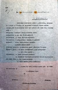 Jihlava, Klicpera, členové výboru, 1924