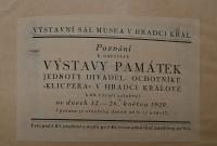 Hradec Králové, Klicpera, Fotoalbum, Fota z představení, 1912 - 1942