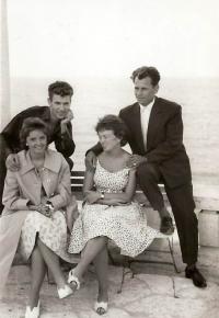 Libochovice, Scéna, mimodivadelní snímky členů a přátel souboru, 50. léta 20. stol.