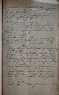 Přelouč, Občanská beseda, spolkové stanovy, 1872