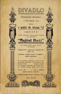 Cedar Rapids, Ochotnické družstvo, Majitel hutí - program, 1917