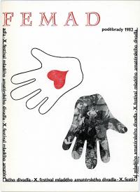 Poděbrady, 10. CP FEMAD, programová brožura, 1982