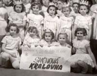 Bílá Třemešná, školní soubor, Sněhová královna, 1957