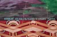 Krásné, Hasiči, detail opony, 1928