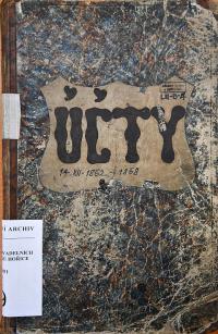 Hořice, JDO, Účty, 1862 - 1868