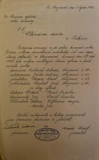 Svojanov, Sociální demokracie, volba funkcionářů, 1934