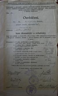 Černilov, Tyl, Kniha plakátů a výstřižků, 1919 - 1960