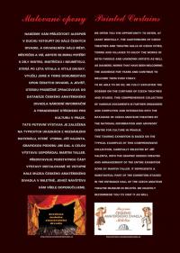 Malované opony, putovní výstava MČAD, 2008 - 2010,  15 panel.