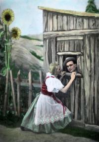 Praha-Kobylisy, Lidové divadlo, Na tý louce zelený, 1943