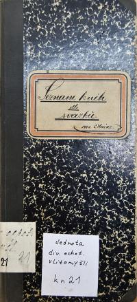 Litomyšl, Jednota divadelních ochotníků, Kniha seznam divadelních knih, 1900
