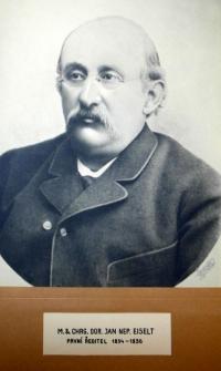 Polička, Tyl, Jan. Nep. Eiselt, první ředitel spolku 1834-1836