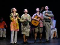 Praha, Veselé skoky, Na hlavu