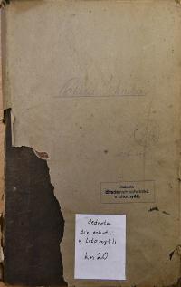 Litomyšl, Jednota divadelních ochotníků, Kniha pokladní, 1875 - 1954