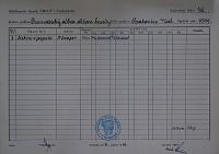 Pardubice, Mitlöhnerův okresek ÚMDOČ, Kartotéka činnosti spolků, 1949