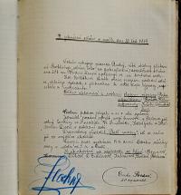 Pardubice, Studentské divadelní sdružení, Kniha zápisů, 1918 - 1920