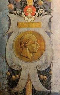 Slovensko, Martin, Národný dom, detail opony, Karel Vítězslav Mašek, 1891