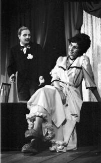 Prachatice,  DS Městského kulturního střediska, Věc Makropulos,1976