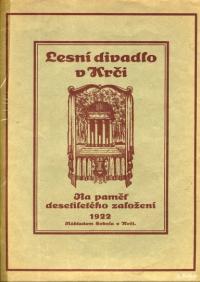 Lesní divadlo Krč, sborník Na paměť desetiletého založení, 1922