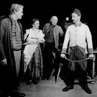 Horní Nová Ves, JZD, Vojnarka, výjev ze hry, 1951