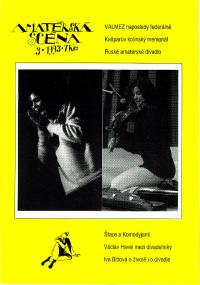 Amatérská scéna, titulní strana, 1993/3