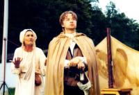 Prachatice, ŠOS, Zavraždění svaté Celestiny, 1996