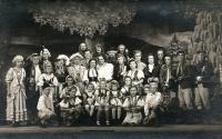 Praha-Kobylisy, Lidové divadlo, Lucerna, 1945