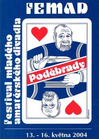 Poděbrady, 32. CP FEMAD, programová brožura, 2004