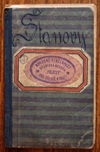 Třebíč, Palacký, spolkové stanovy, 1898
