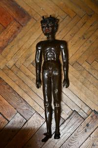 Kamenice, loutka čerta