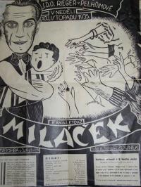 Pelhřimov, Rieger, Jean de Letraz - plakát, 1935