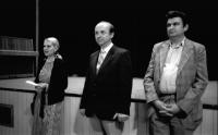 Divadelní přehlídka Želeč, Představitelé města a ochotnického souboru – zahájení,  1989