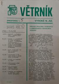 Hradec Králové, Krajské kulturní středisko, Impuls, Vysoké nad Jizerou, NP Krakonošův divadelní podzim, 1989