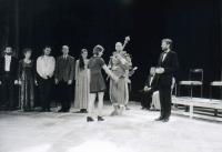 Kurz praktické režie IPOS-ARTAMA Praha 1993-1998, slavnostní vyřazení absolventů, Rakovník 1998