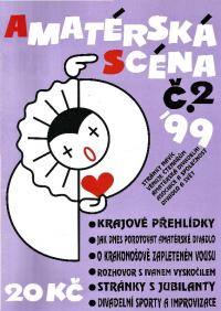 Amatérská scéna, titulní strana, 1999/2
