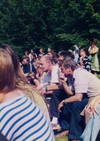 Hronov, CP Jiráskův Hronov, předváděčka semináře Stefana Kollera, 1997