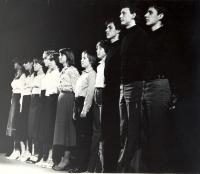 České Budějovice, Dětský dramatický soubor Českého rozhlasu, pódiové vystoupení, 1980