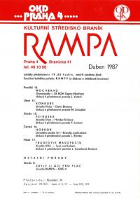 Rampa, duben 1987 - plakát