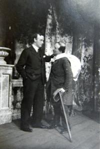 Pečky, Tyl, Zasnoubení na paloučku, 1932