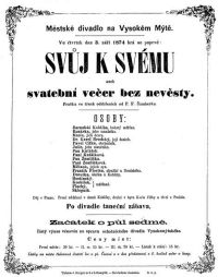 Plakát Svůj k svému