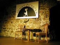 Valašské Meziříčí, Krásenský zvoneček, jeviště - dekorace