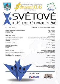 Klášterec nad Ohří, Klášterecké divadelní žně, plakát, 2012